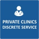 private clinics discrete service